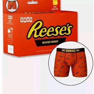 Reese's Peanut Butter Cups branded SWAG boxer briefs